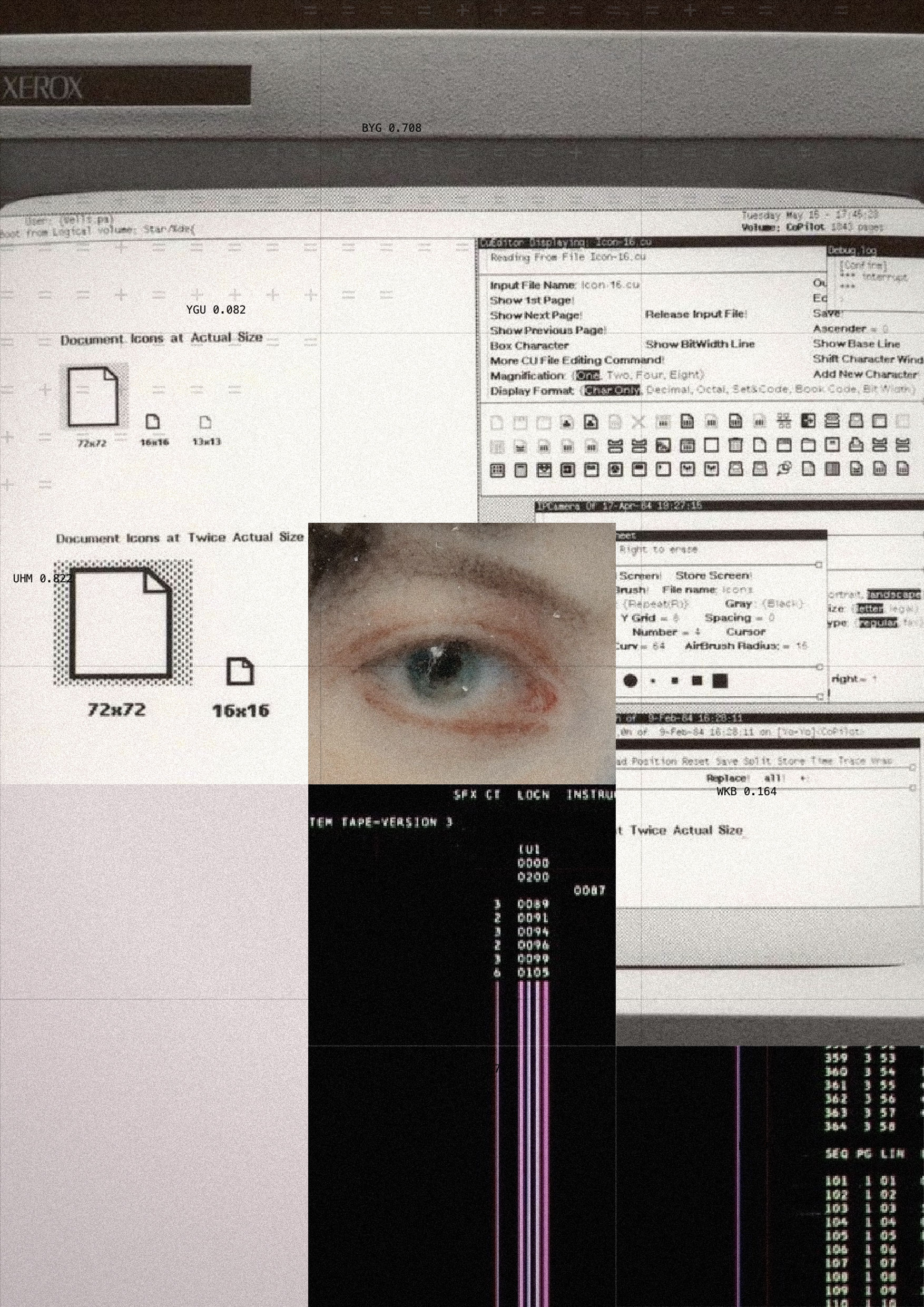 The folded word poster 5