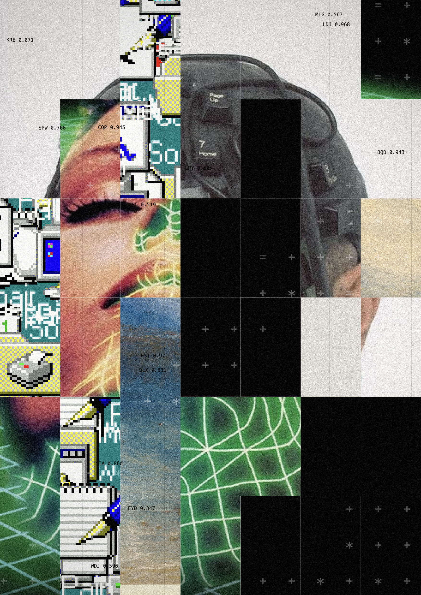 The folded word poster 6