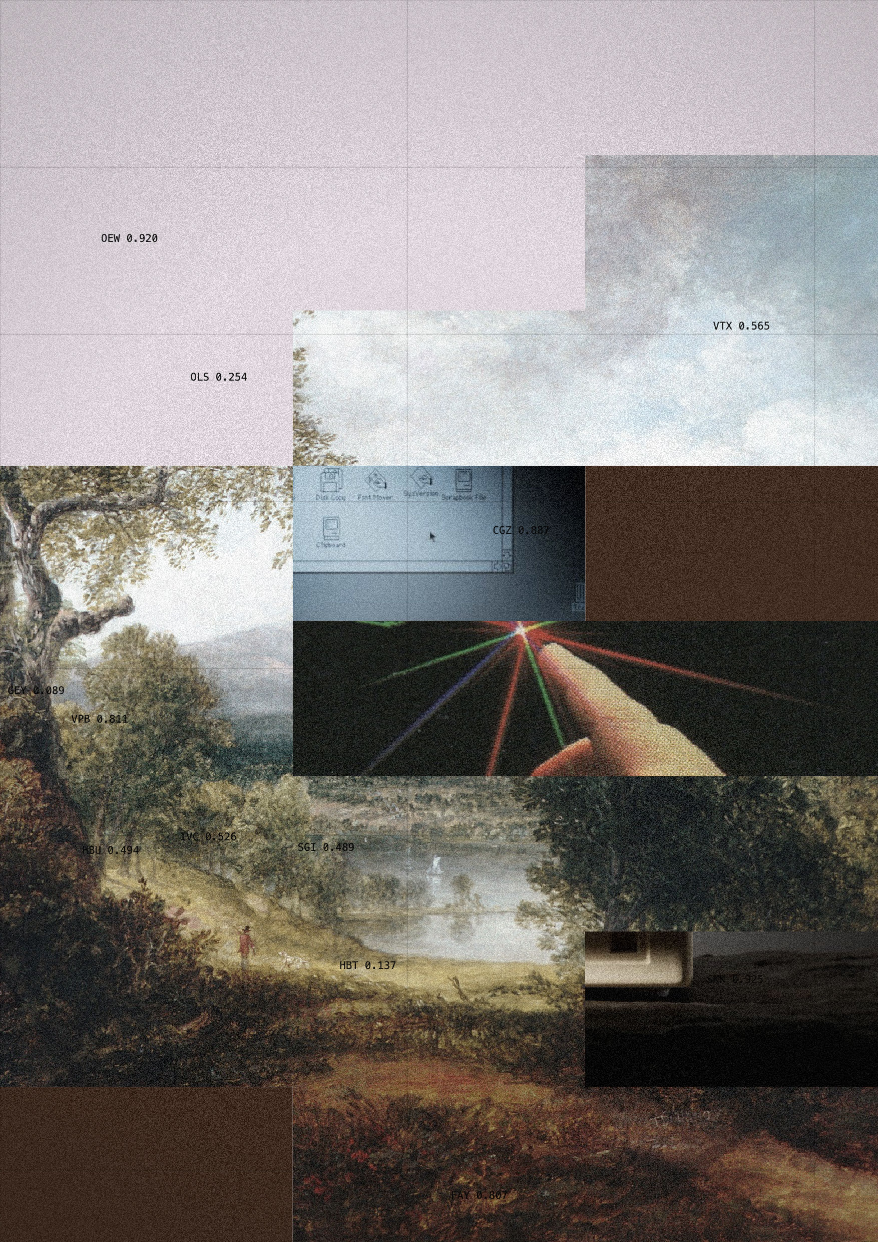 The folded word poster 6